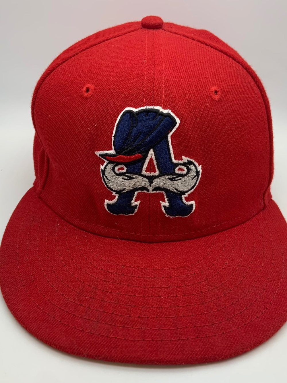 New Era 59 Fifty Aubrun Doubledays Minor League Baseball Logo Hat Size 7